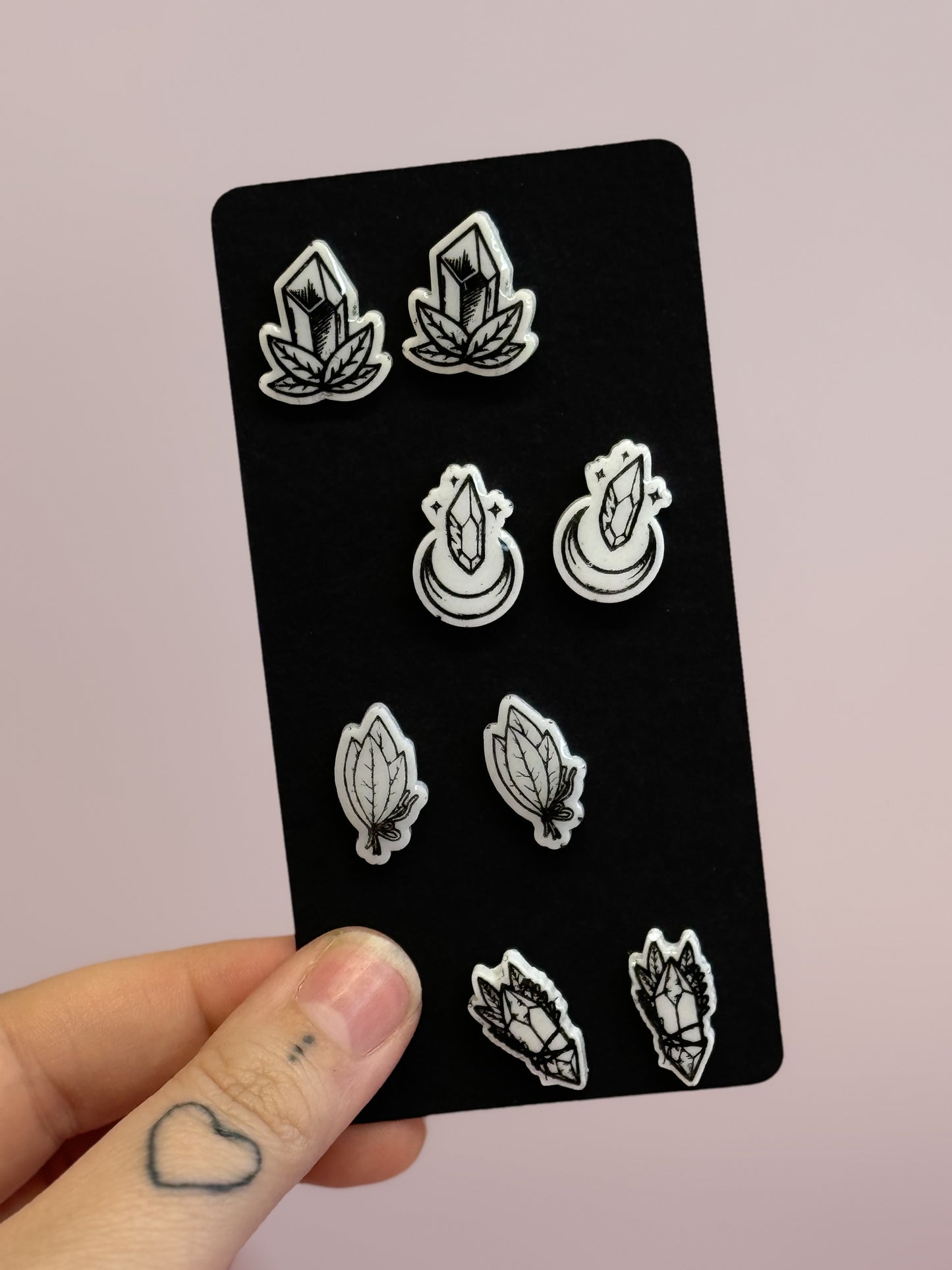 Crystal Stud Set