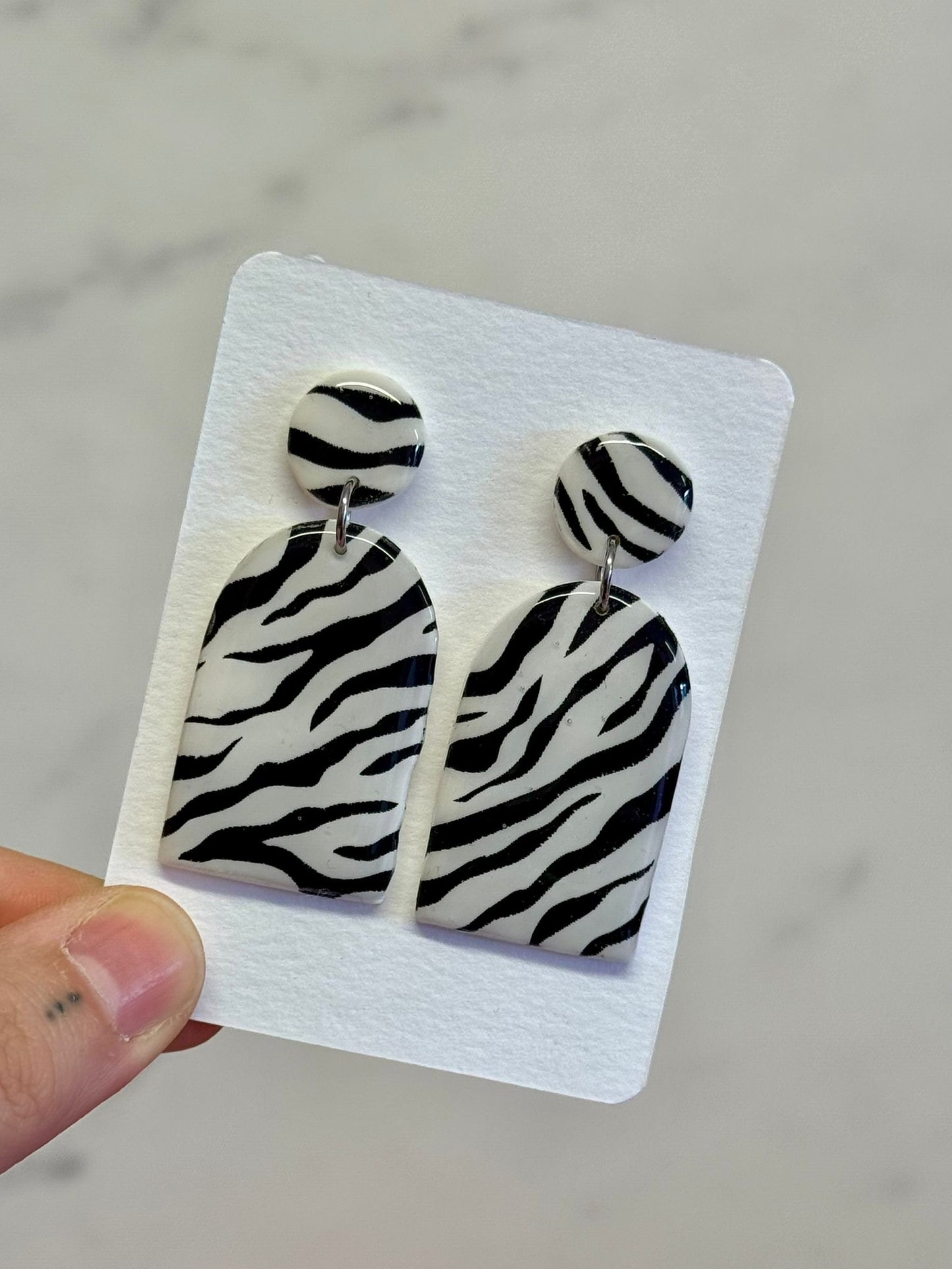 Animal Print Earrings