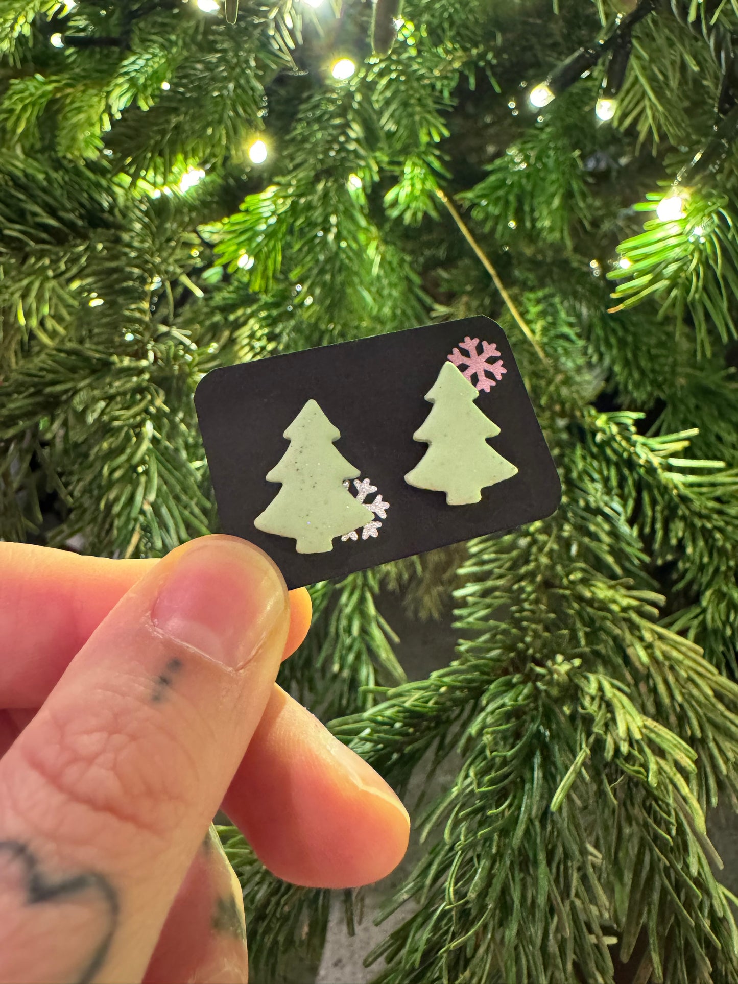 Tiny tree studs