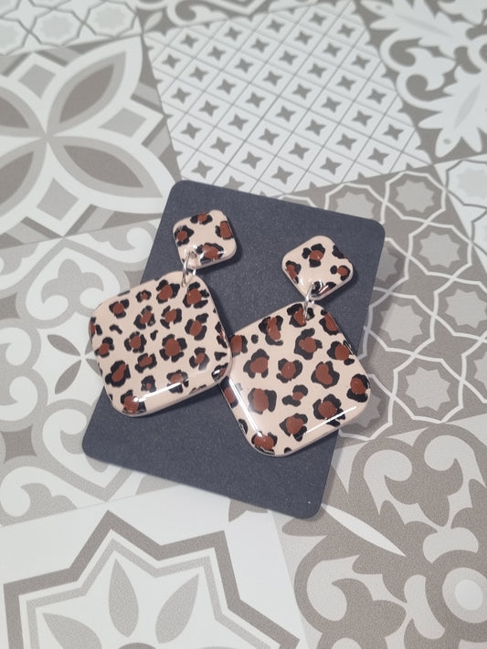 Animal Print Earrings