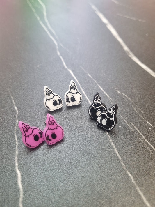 Skull Candle Studs