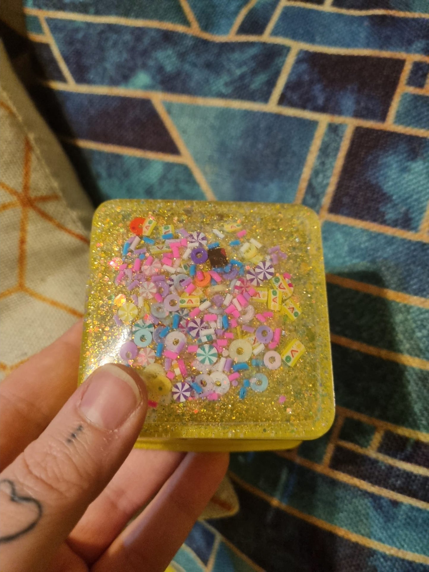 Square Candy Trinket Set