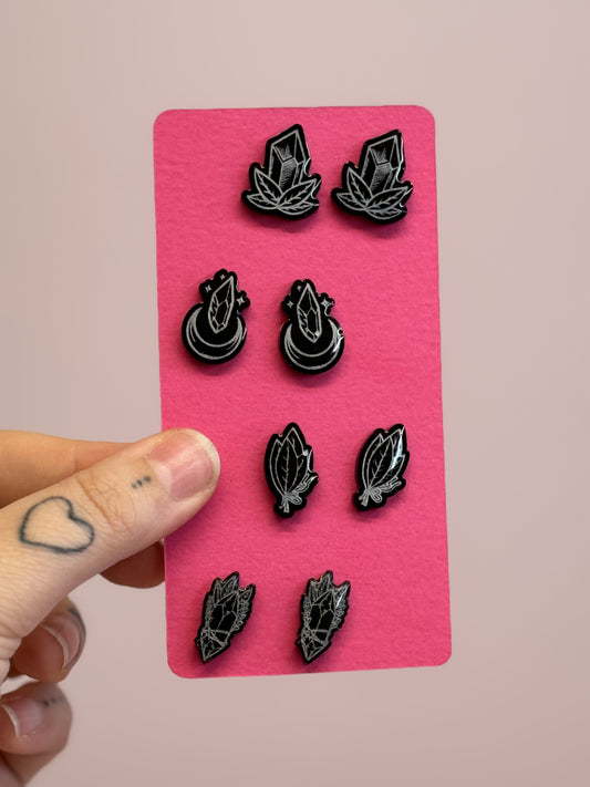 Crystal Stud Set