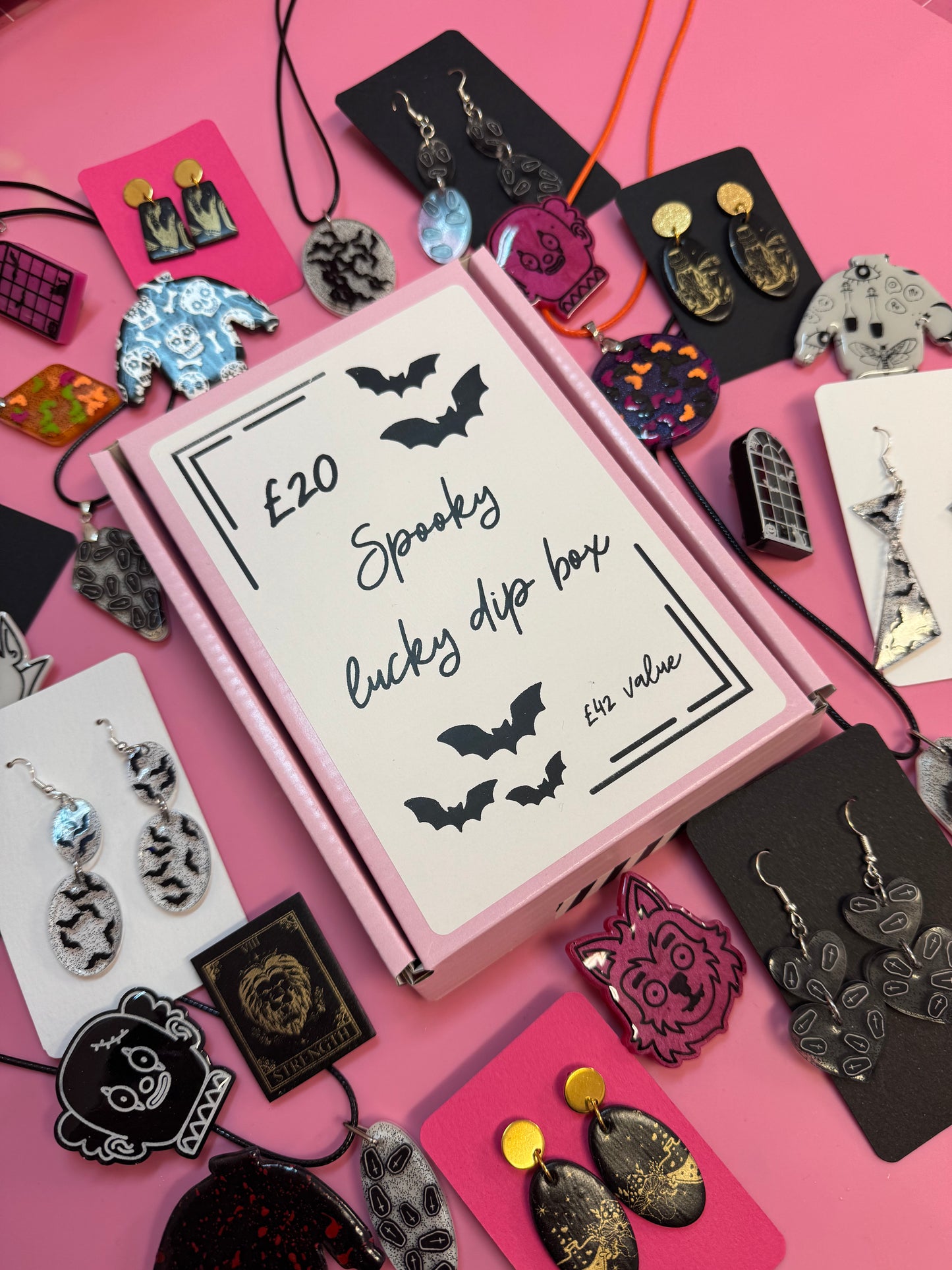 Spooky lucky dip box