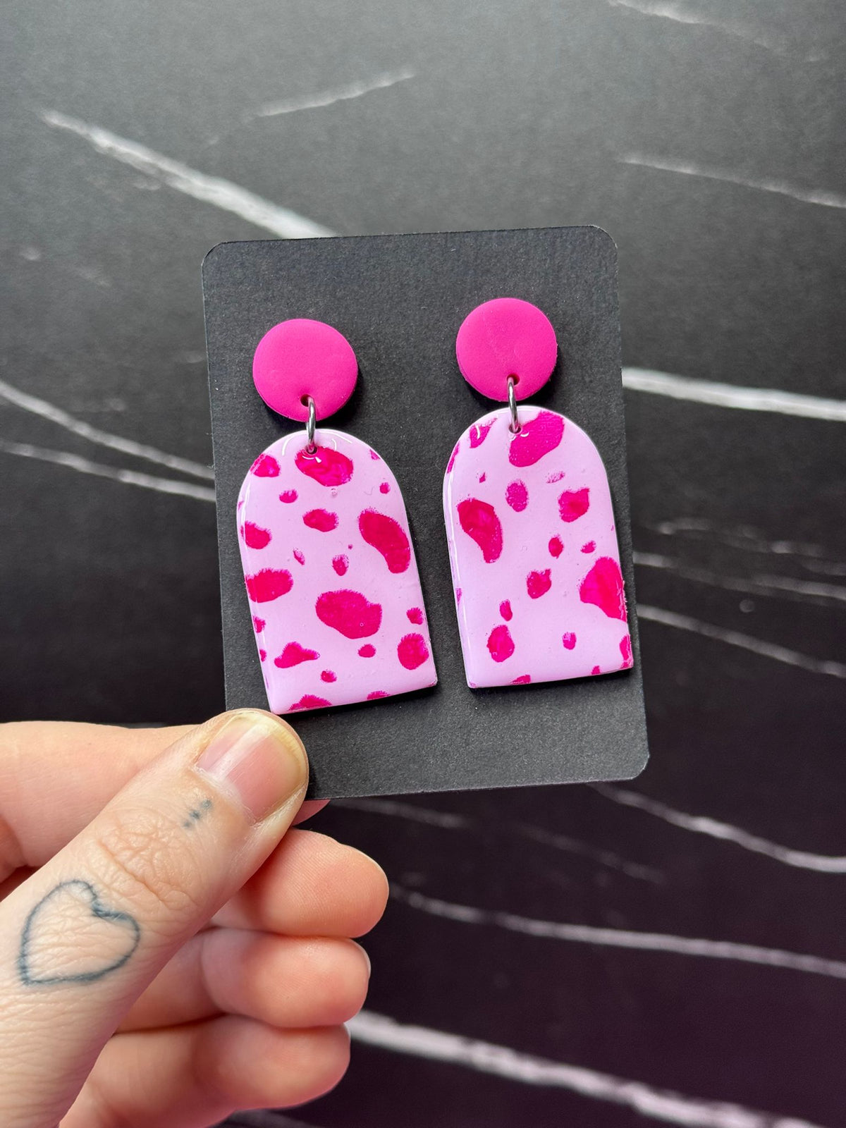 Colourful Animal Print Earrings