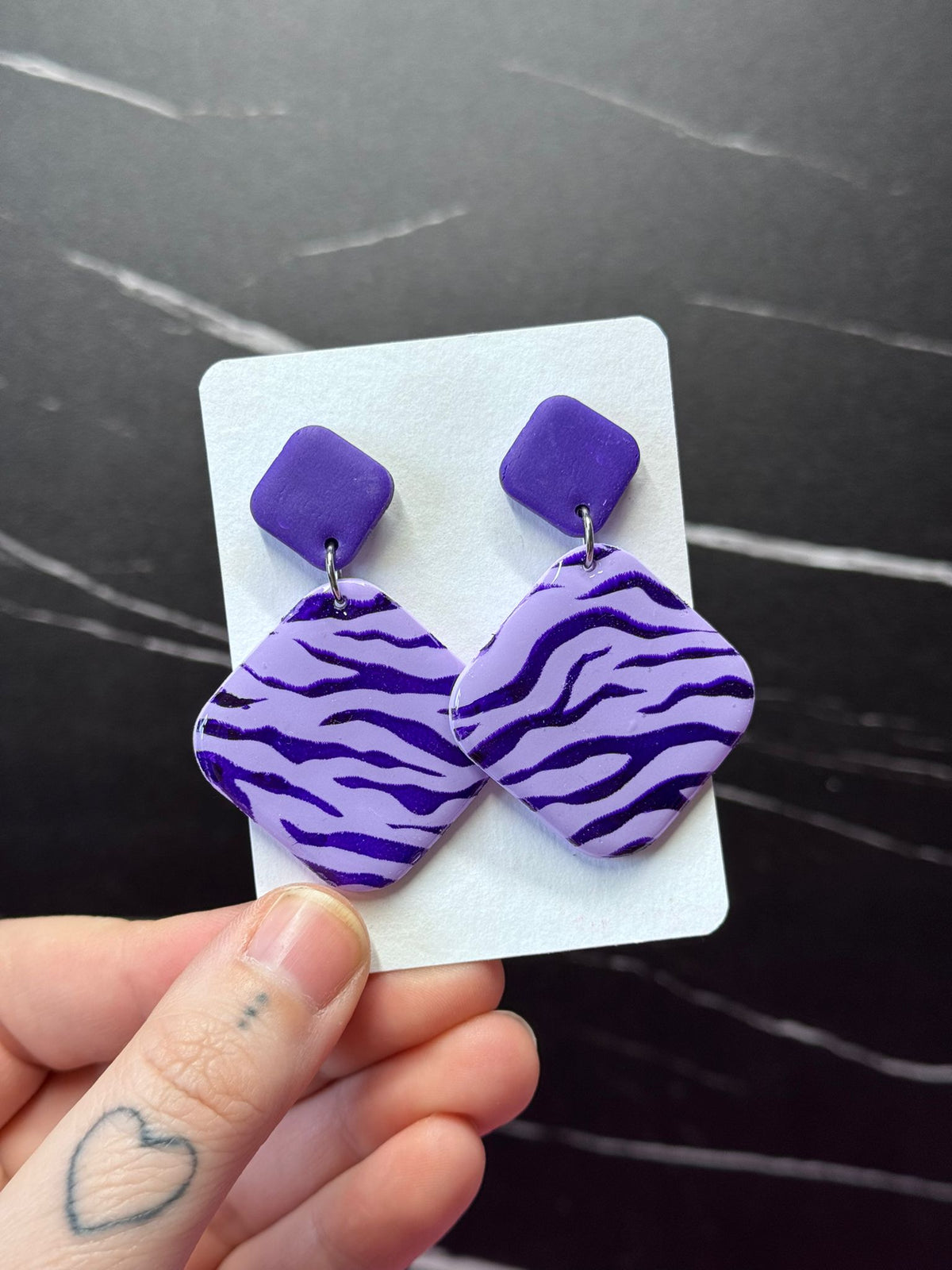 Colourful Animal Print Earrings