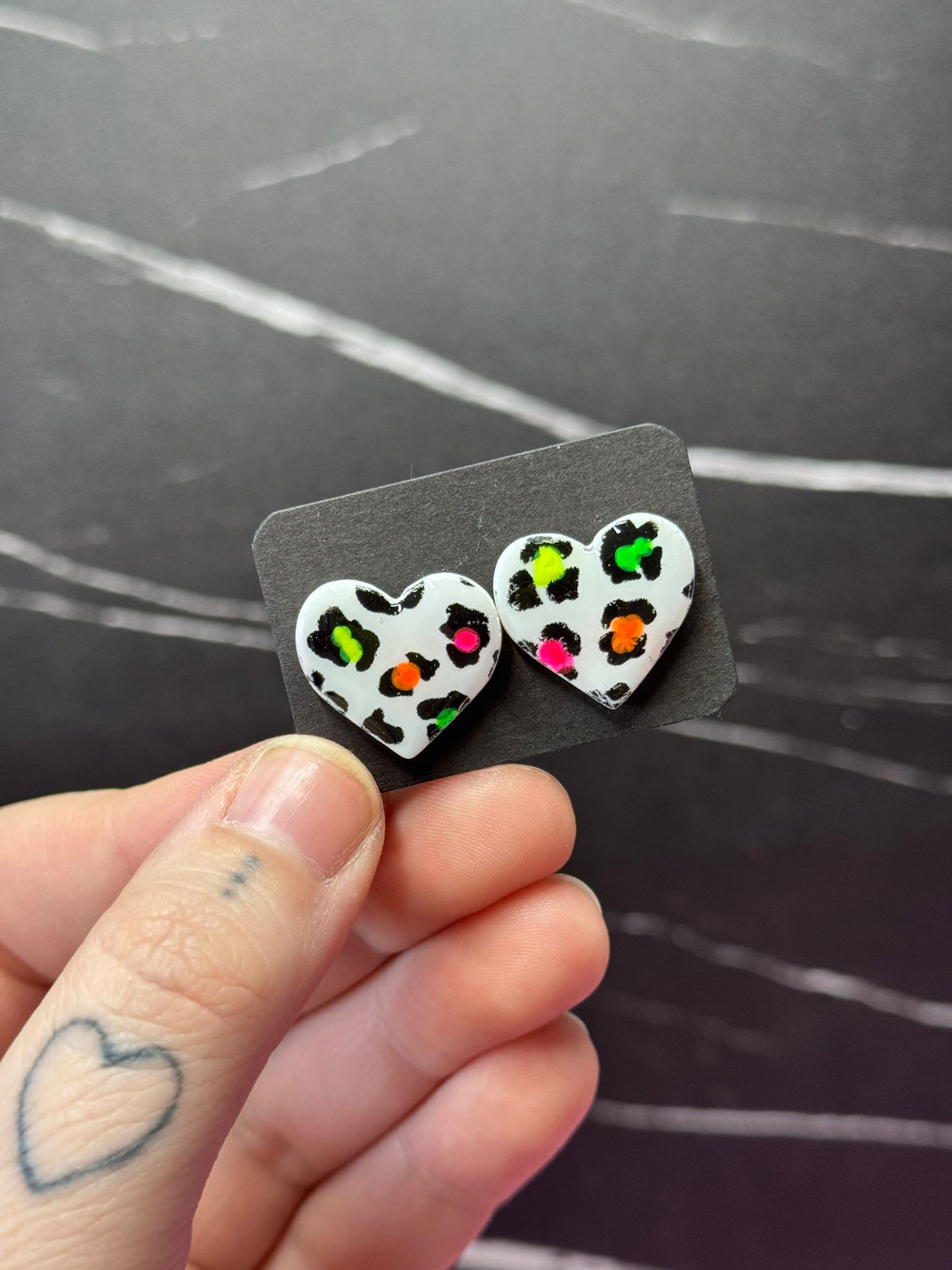 Colourful Animal Print Earrings