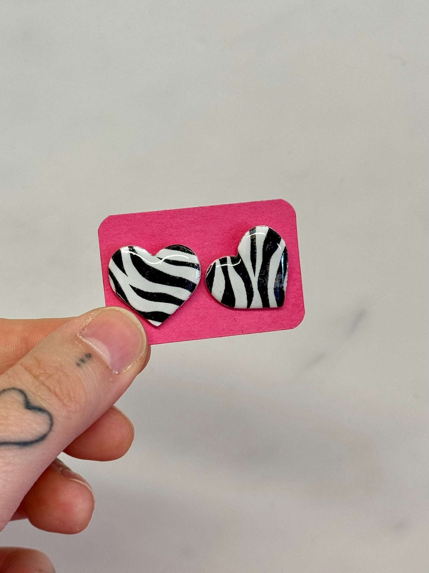 Animal Print Earrings
